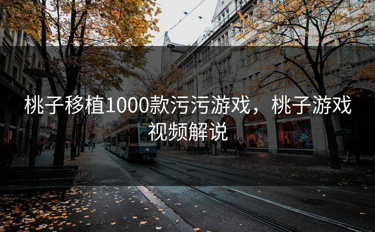 桃子移植1000款污污游戏,桃子游戏视频解说